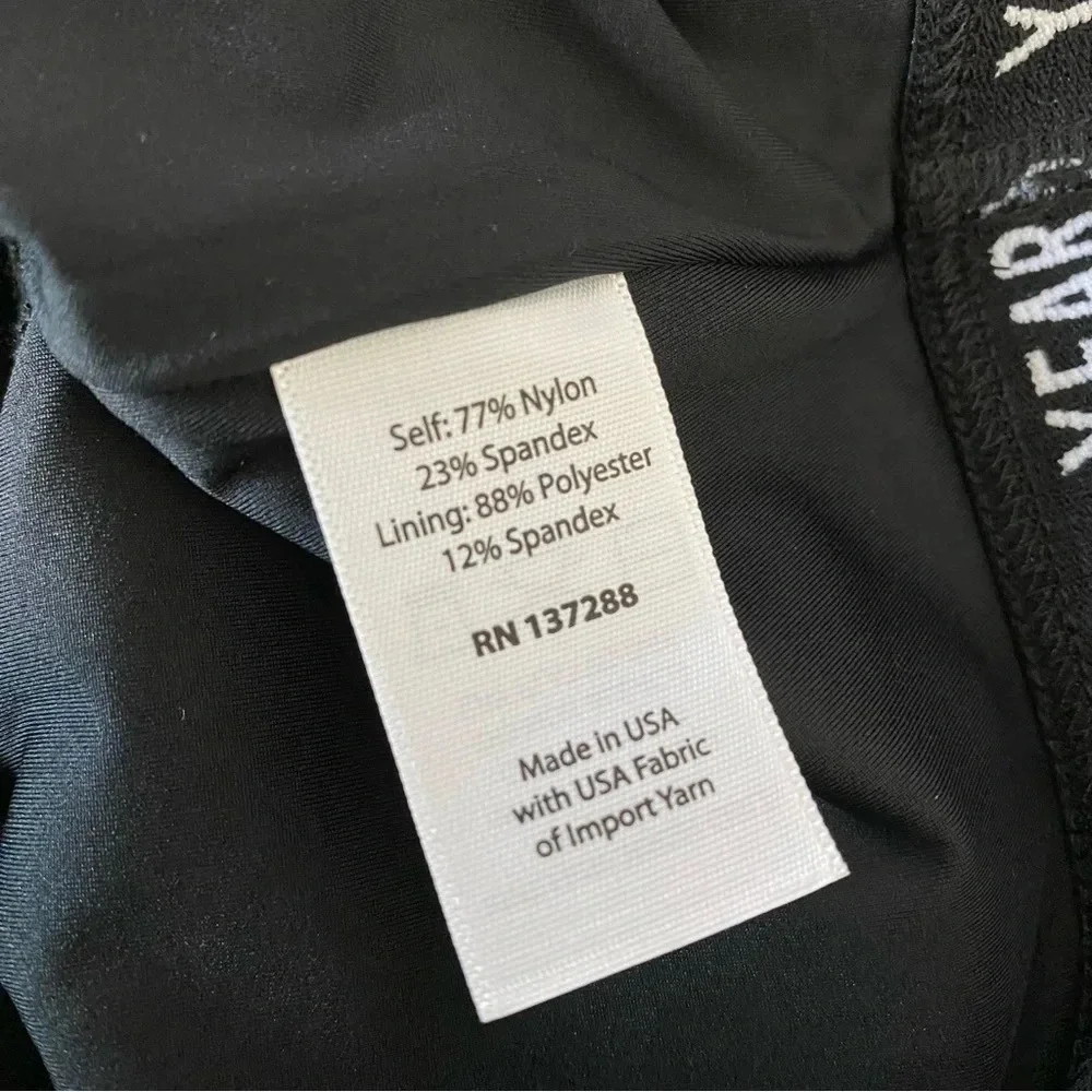 Year Of Ours Black Go To Cami Camisole Sports Bra Women's Size Small